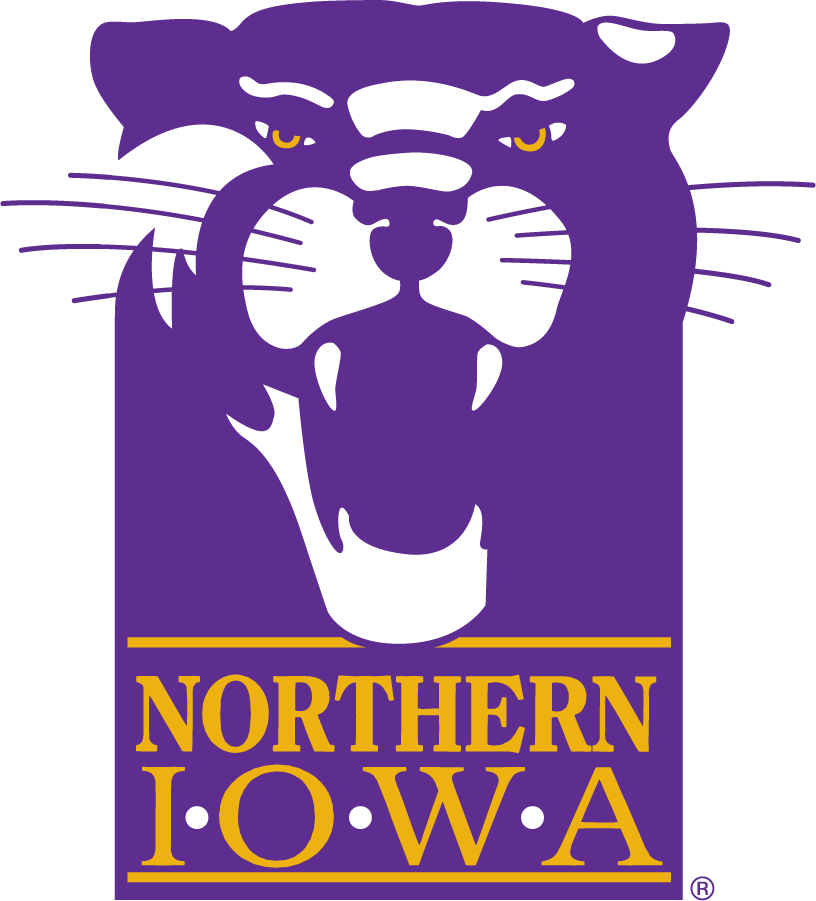 Northern Iowa Panthers 1986-2000 Primary Logo diy DTF decal sticker